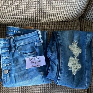 American Eagle skinny jeans